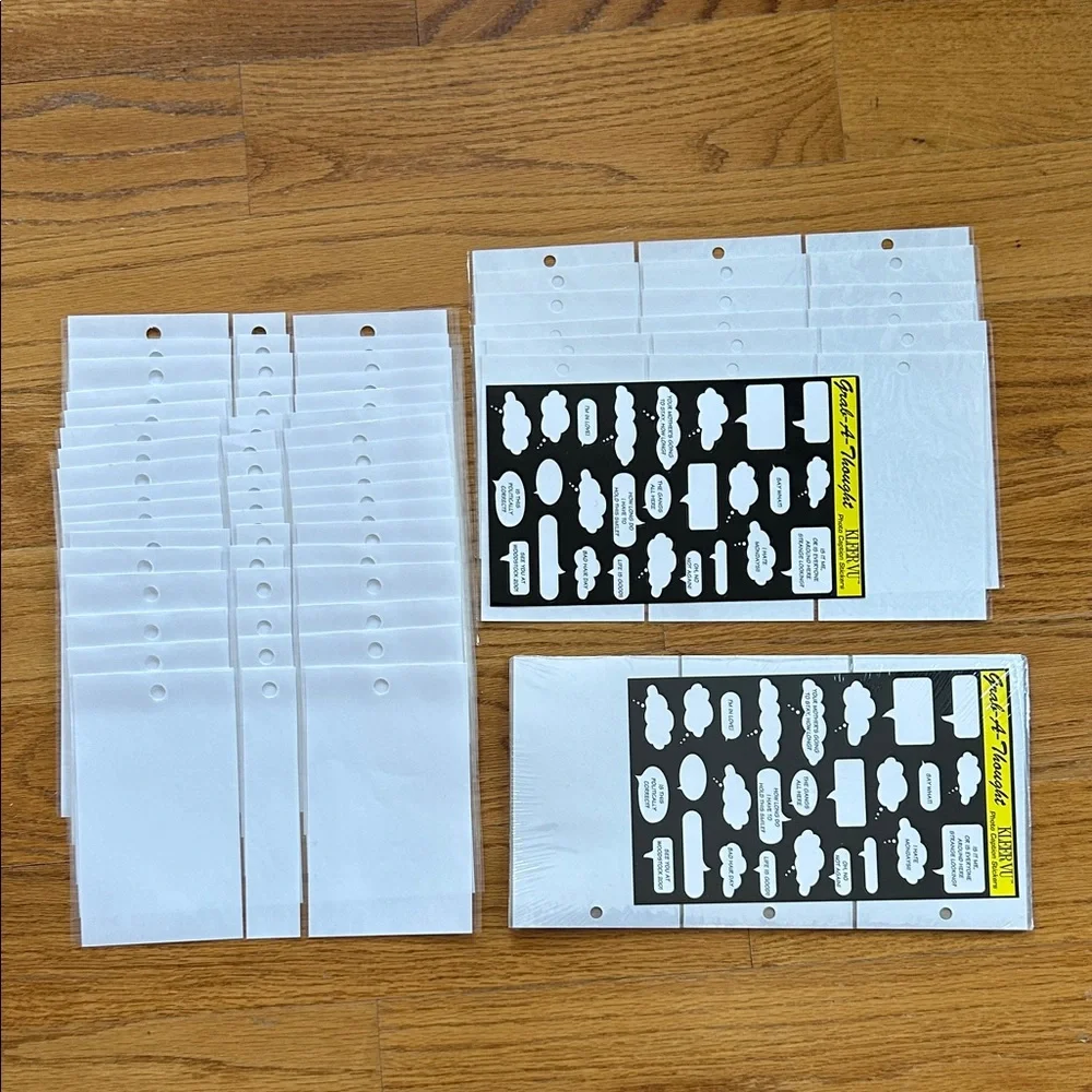 White 4x6 Photo Album Refill Pockets;Total-33 pages-(17 hold 2 photos;16 hold 3)